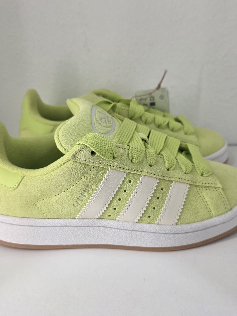 NEW Adidas Originals Campus 00s Lime Green Skate Shoe Women's size 7 - Picture 10 of 14